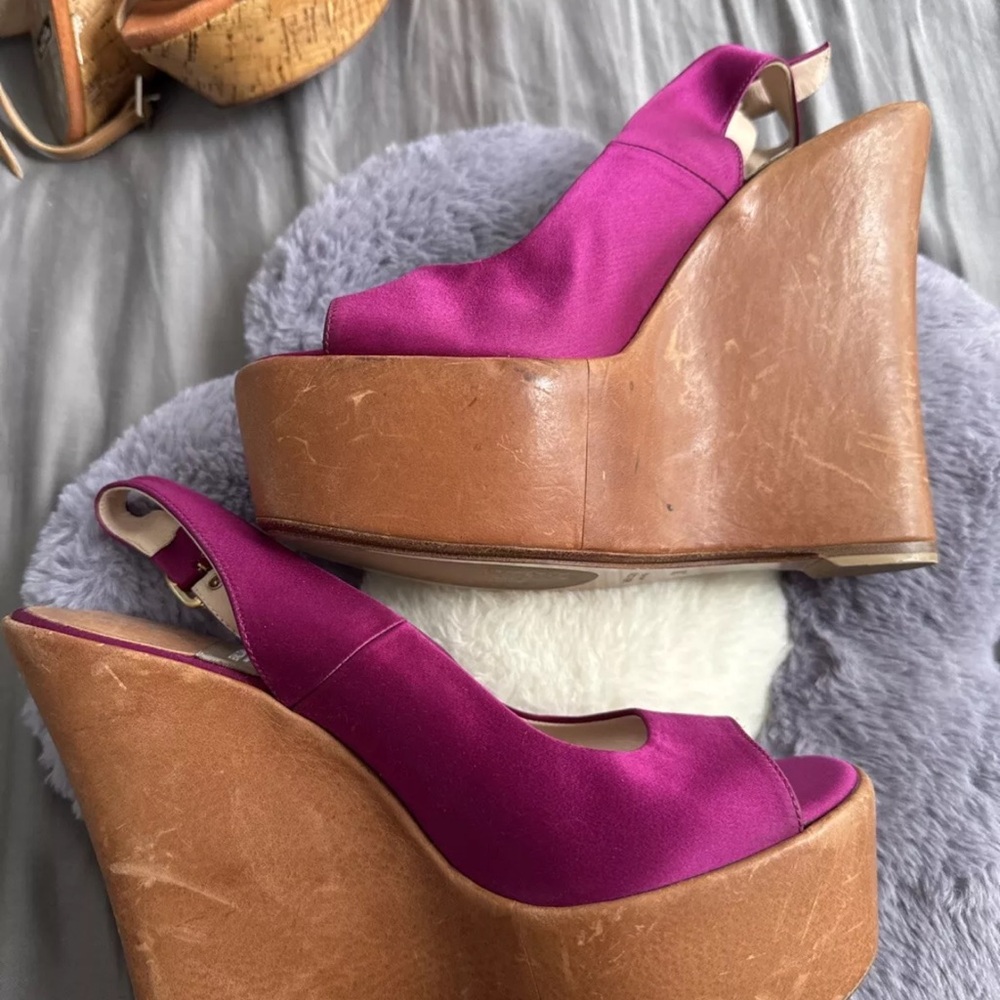 Women's Purple Heels size 8 - Picture 5 of 7